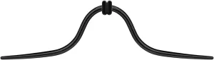 14G 16G Mustache Septum Ring 316L Surgical Steel Septum Mustache Nose Ring Piercing Jewelry Septum Piercing Hanger Black Gold Silver Rainbow Halloween Christmas