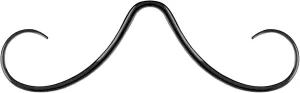 14G 16G Mustache Septum Ring 316L Surgical Steel Septum Mustache Nose Ring Piercing Jewelry Septum Piercing Hanger Black Gold Silver Rainbow Halloween Christmas