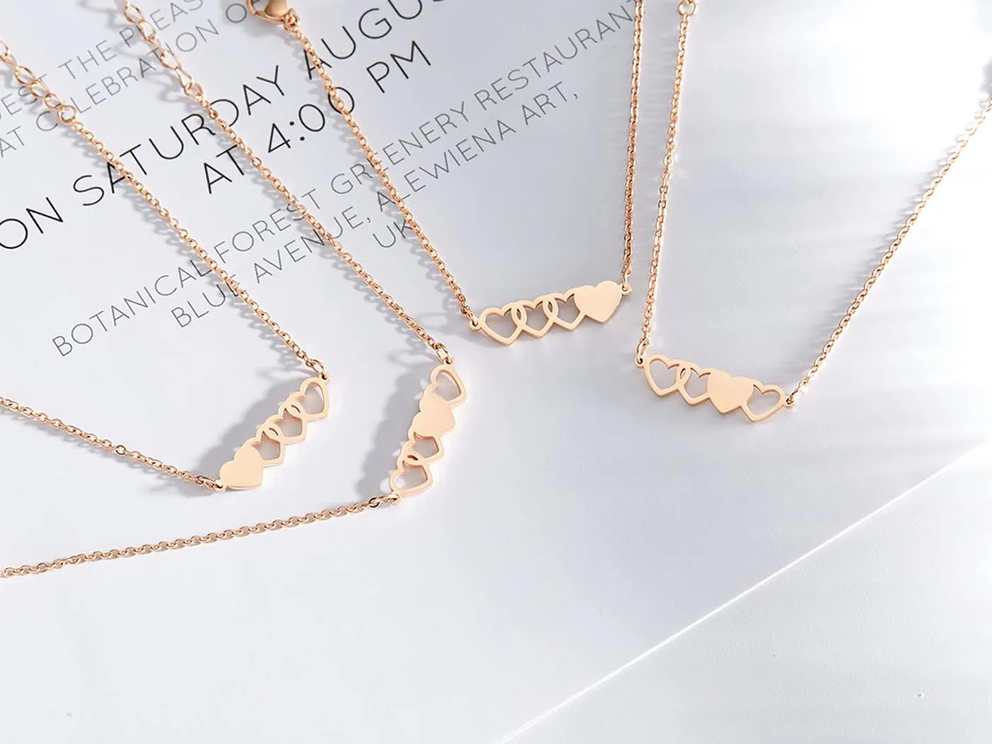 3 Sisters Bracelets Best Friends Necklace for 3 Set of 3 Heart Bracelets 3 BFF 3 Bestie Long Distance Friendship Gift