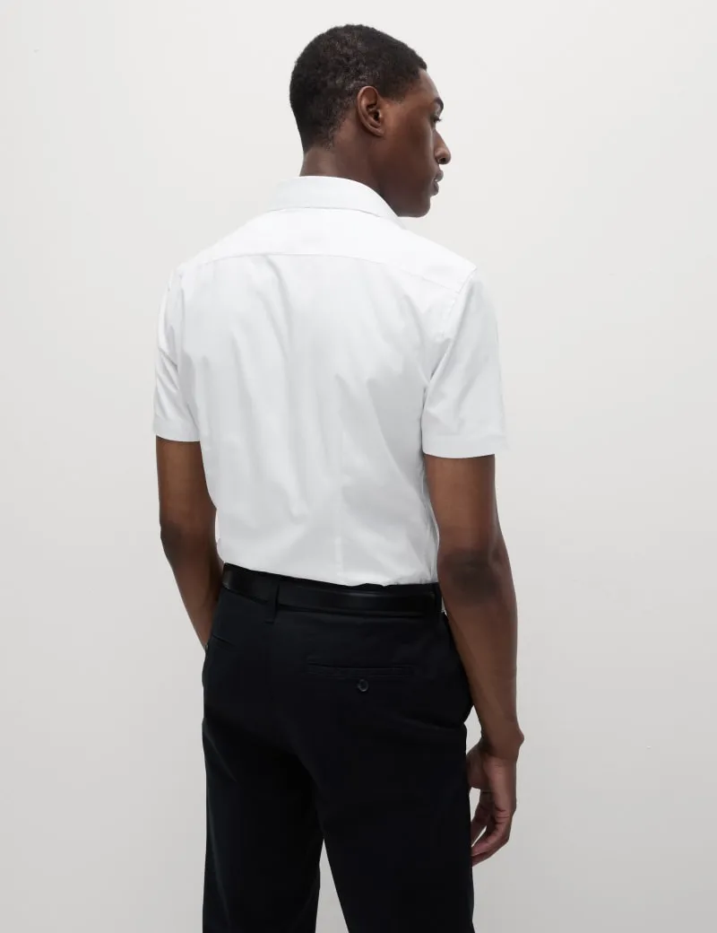 3pk Slim Fit Easy Iron Short Sleeve Shirts