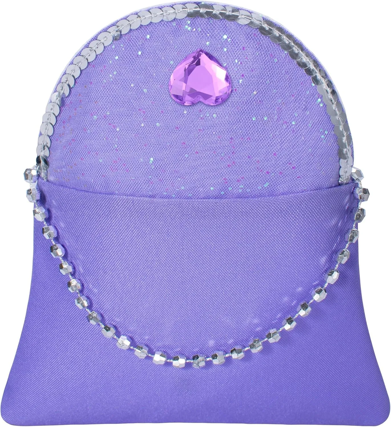 5PCS Princess Costume Accessories Set - with Princess Dress Up Handbag, Necklaces, Rings, Earrings