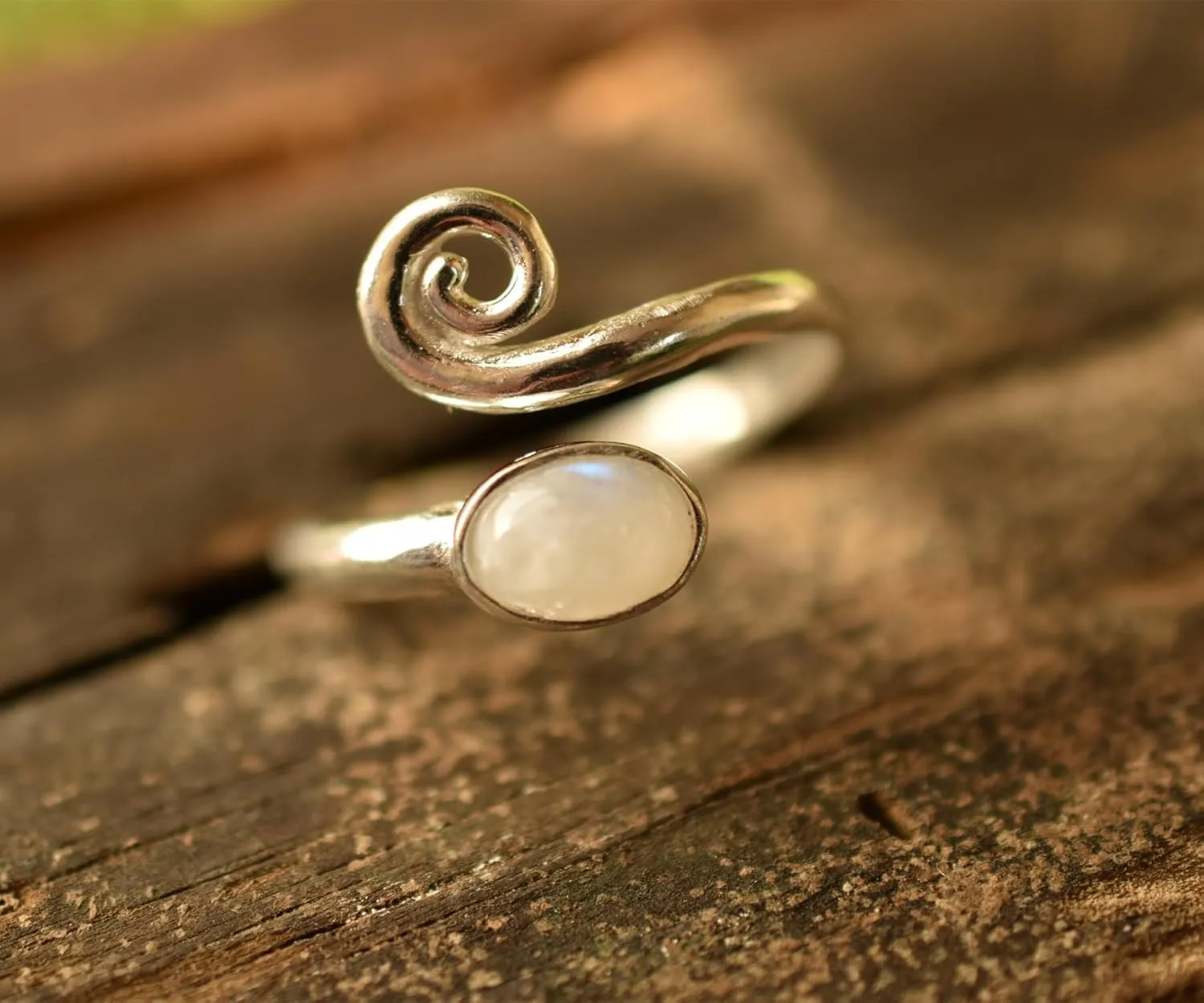 Adjustable Toe Ring Women's Body Jewellery Fashionable Toe Ring Handmade Midi Ring gemstone Silver Rings