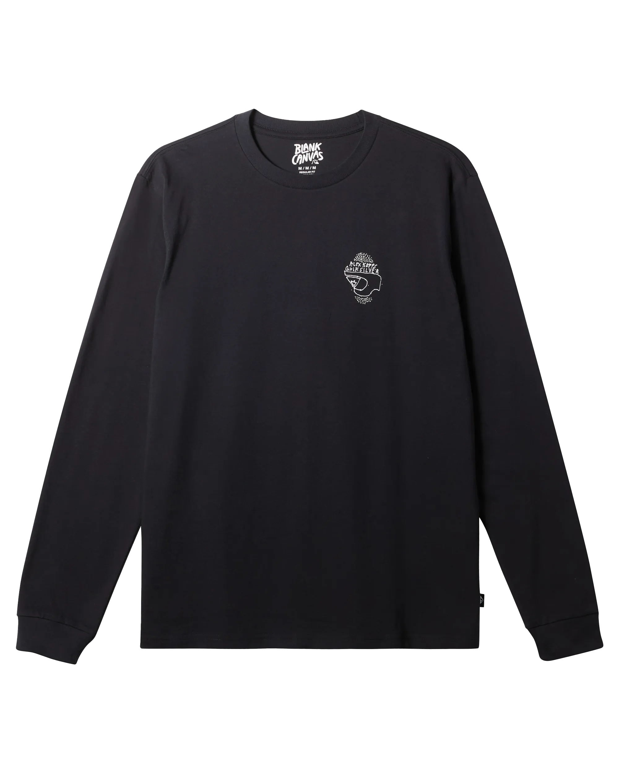 Alex Kopps Long Sleeve T-Shirt in Black