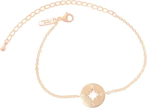 Altitude Boutique Compass Bracelet Charm Bracelet Gifts Compass Jewelry, Wanderer Bracelet For Women Friendship Bracelets Sister Gifts For Girlfriend
