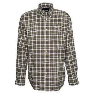 Barbour Mens Shirt Turville Olive