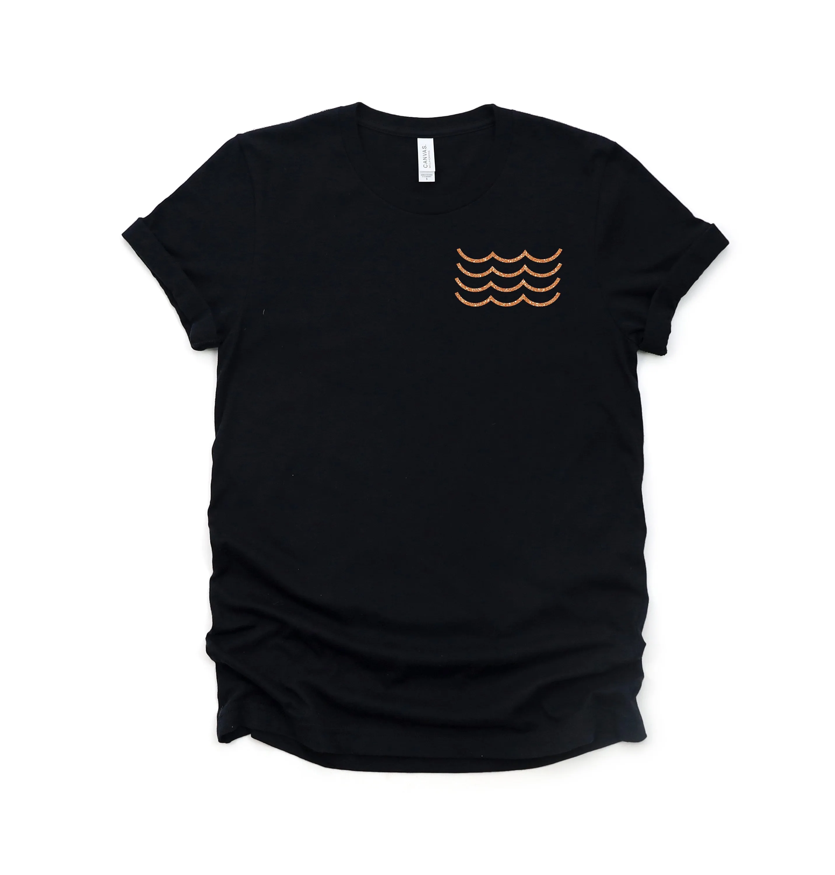 Beach Waves Adult Unisex Shirt - Lake -Salty - Cruise - Surf - Summer Vacation - Pool