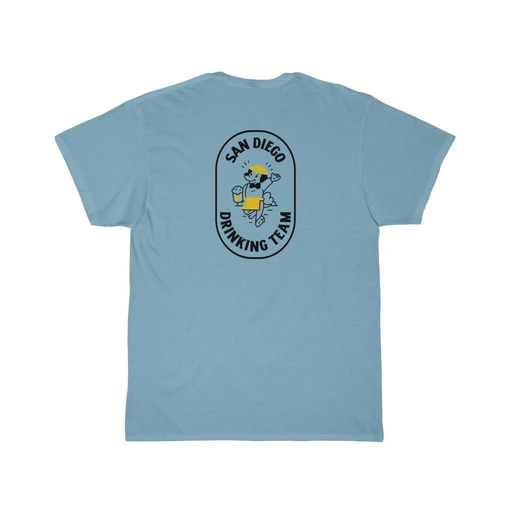 BEER (San Diego Drinking Team) Unisex Cotton Crew Tee