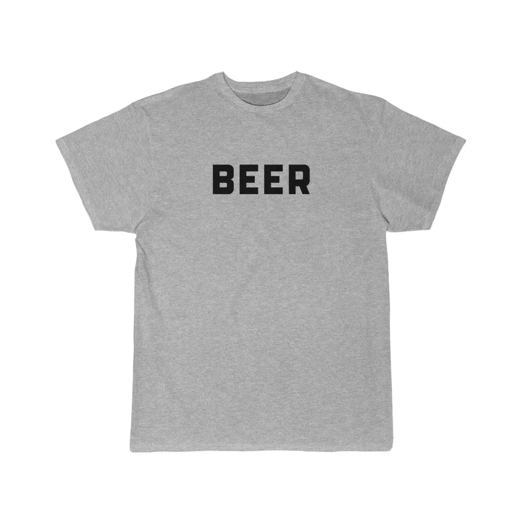 BEER (San Diego Drinking Team) Unisex Cotton Crew Tee