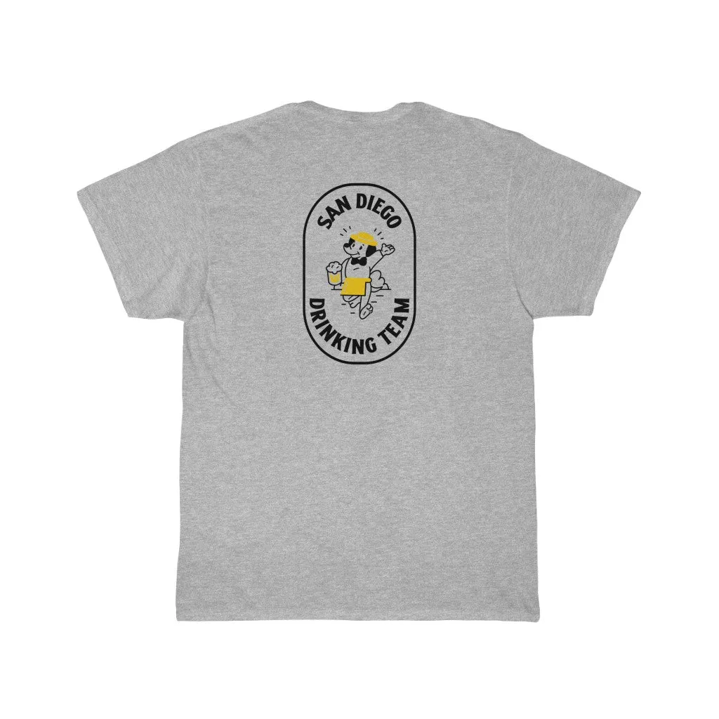BEER (San Diego Drinking Team) Unisex Cotton Crew Tee