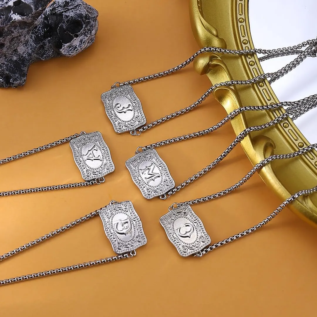 Belt Buckle Initial Bracelet for Women,Chunky Silver Embossed Belt Buckle Bracelet with Initial Letter A-Z Charm Bracelets,Personalized Rodeo Cowboy Country Western Jewelry Accessories