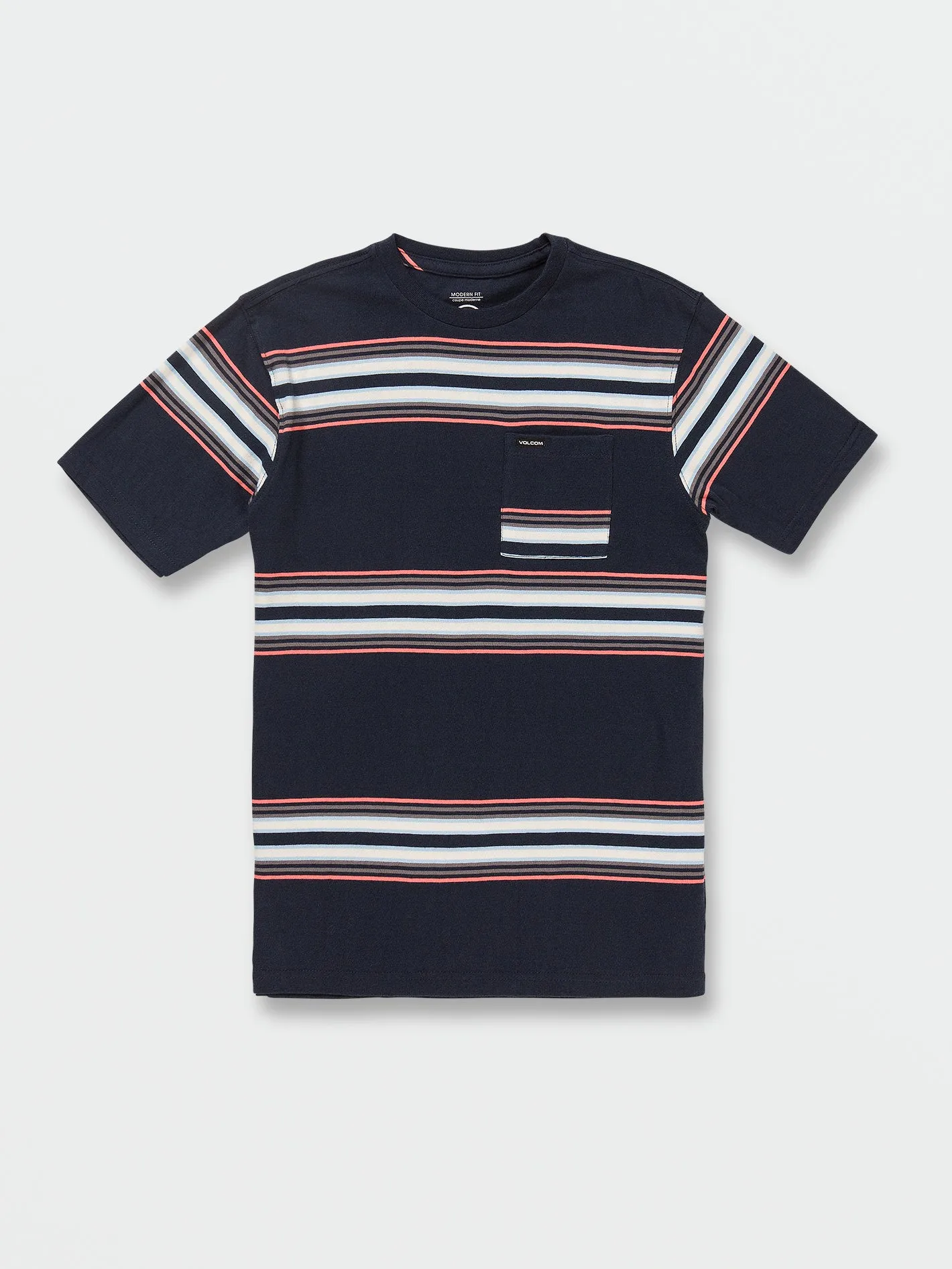 Big Boys Warsaw Short Sleeve Crew Shirt - Navy