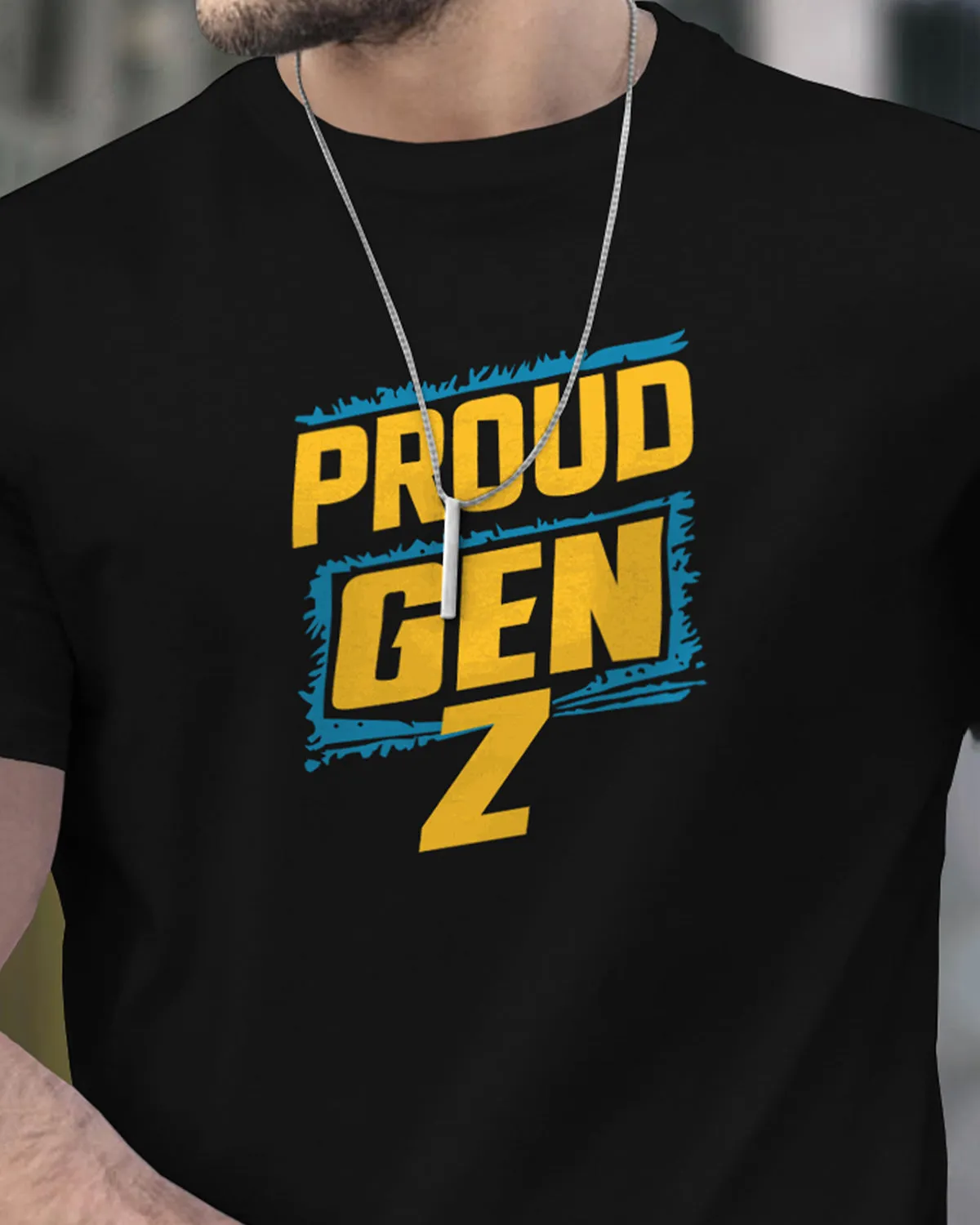 Black Half Sleeve Round Neck Printed T-shirts - 3 Variants