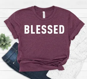 Blessed T Shirt - Custom Blessed Tshirt - Personalized Blessed Shirt - Blessed Shirt Gift - Blessed Couple Shirt - Blessed family Shirt