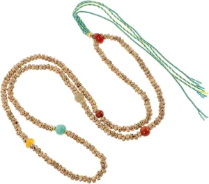 Bodhi Bracelet Wooden Prayer Beads for Men/women Portable Decorative Wristband