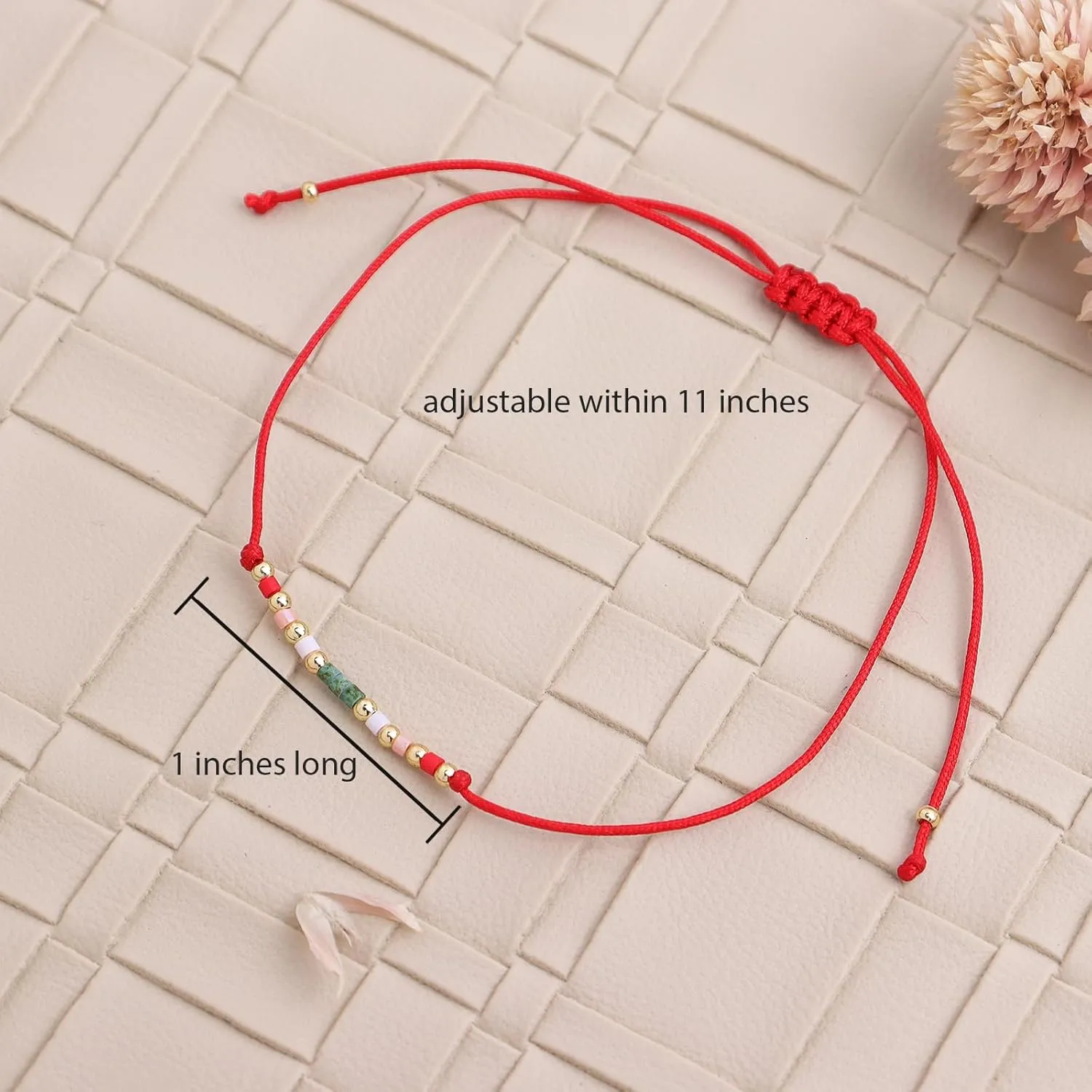 Bohemia Gold Seed Beads Pearl Bracelets for Women, Dainty Handmade Adjustable Boho Colorful Friendship Strand Bracelet Summer Beach Jewelry Gift