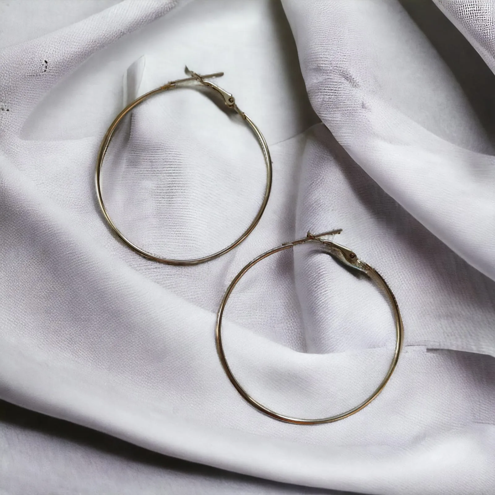 Boho Large Round Geometric Hoop Earrings