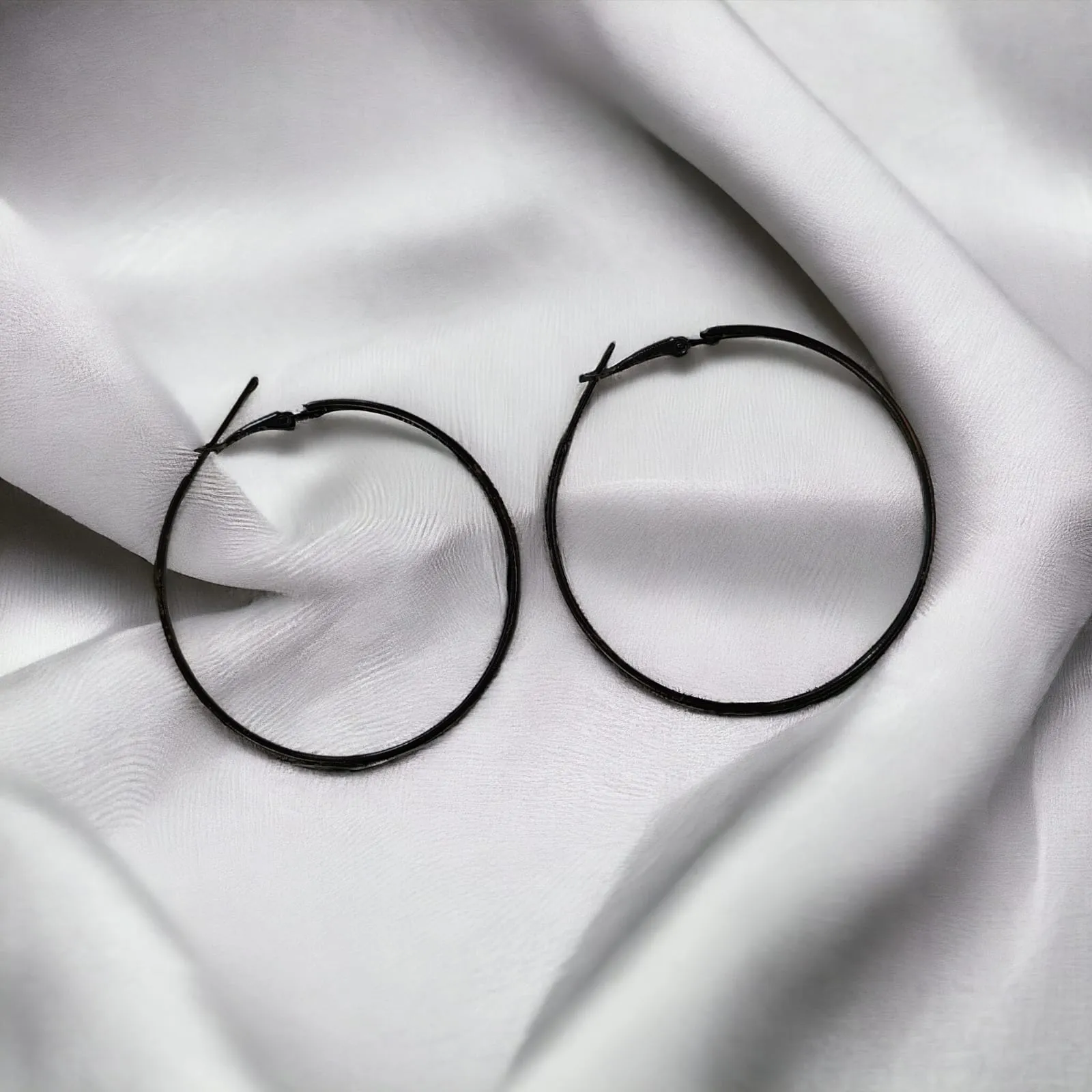 Boho Large Round Geometric Hoop Earrings