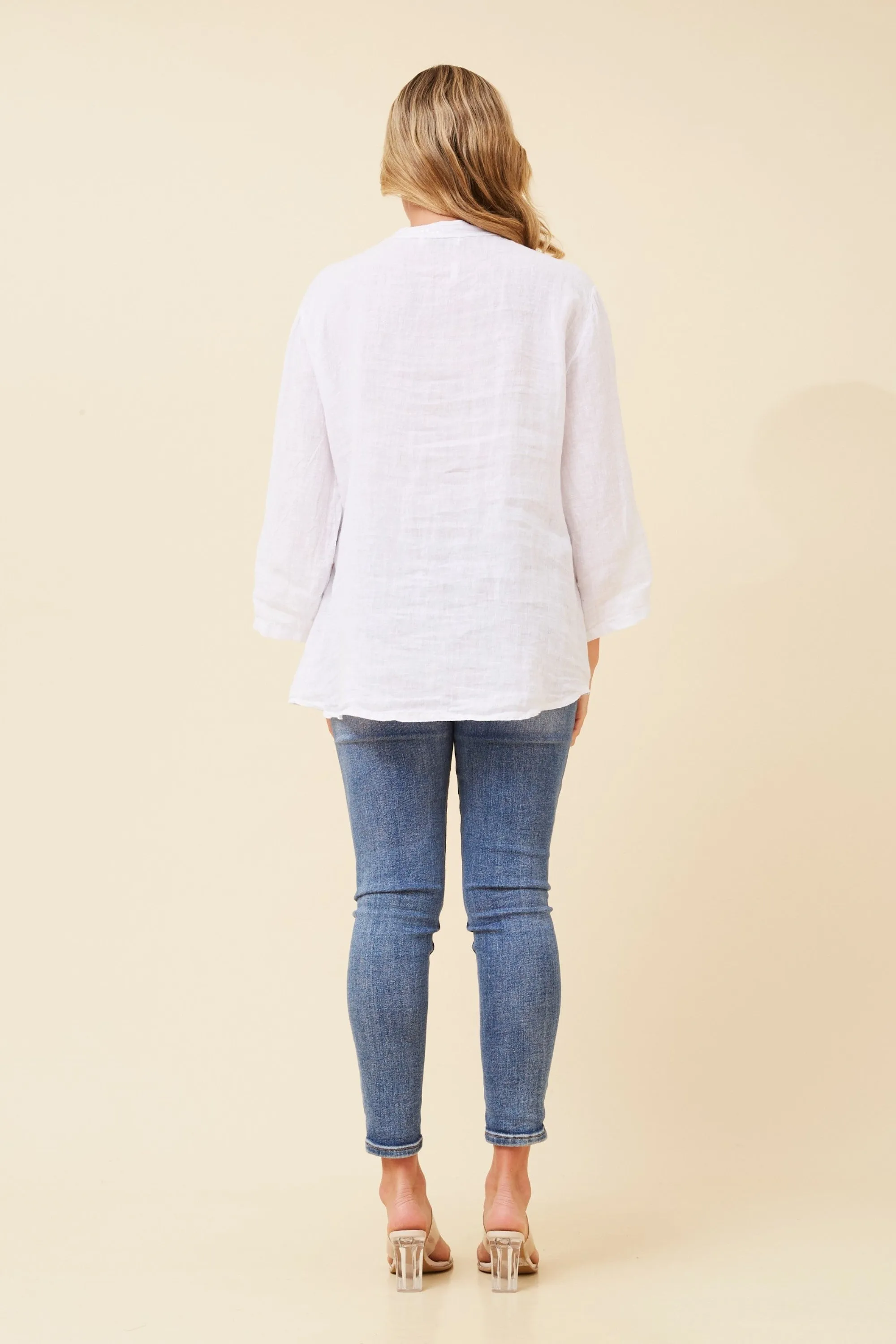 Botegga Sequin Linen Shirt