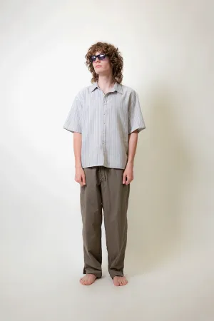 Boxy SS Shirt - Blue Stripe
