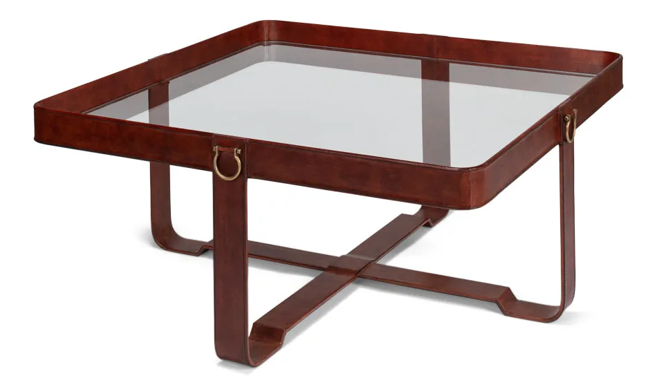 Bridle Belts Cocktail Table
