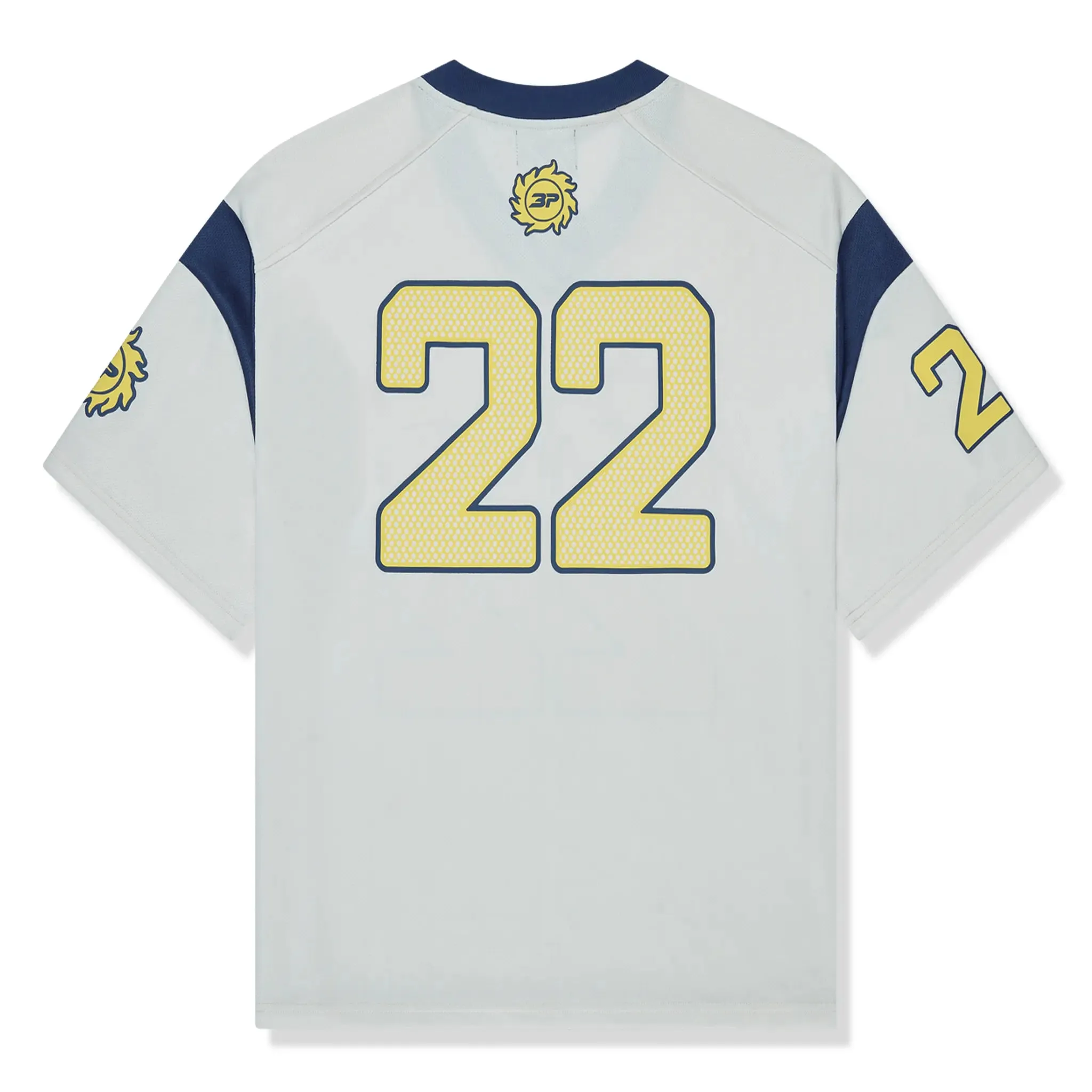 Broken Planet Football White Blue Jersey