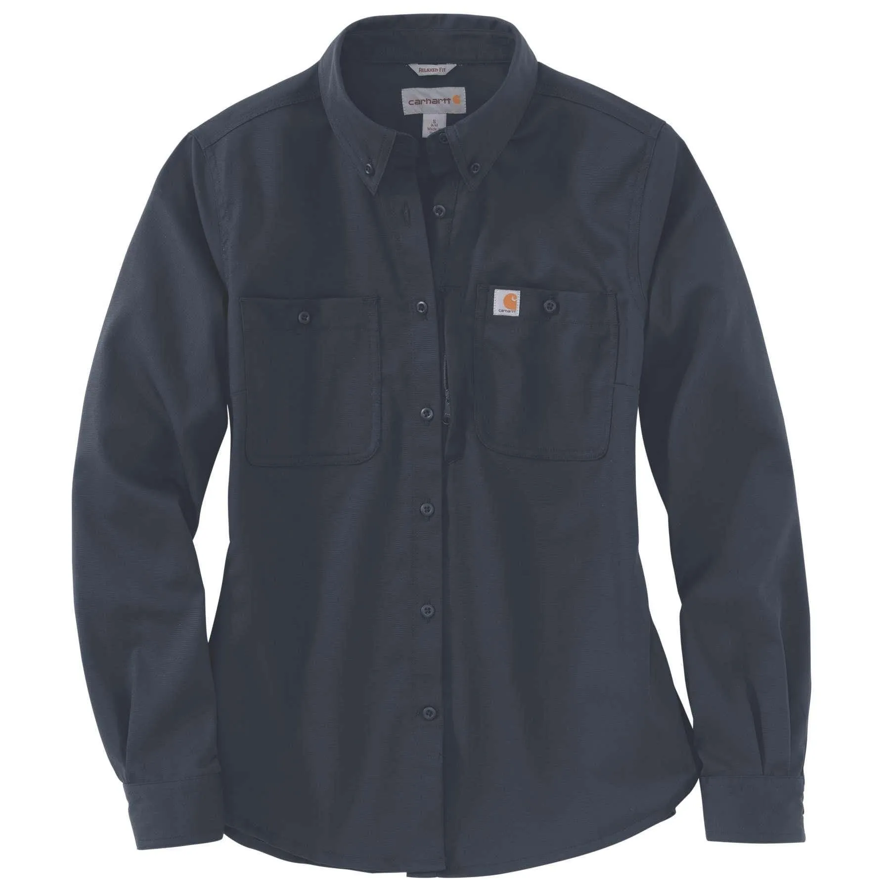 Carhartt Womens Rugged Professional Relaxed Fit Canvas Long-Sleeve Work Shirt 103106