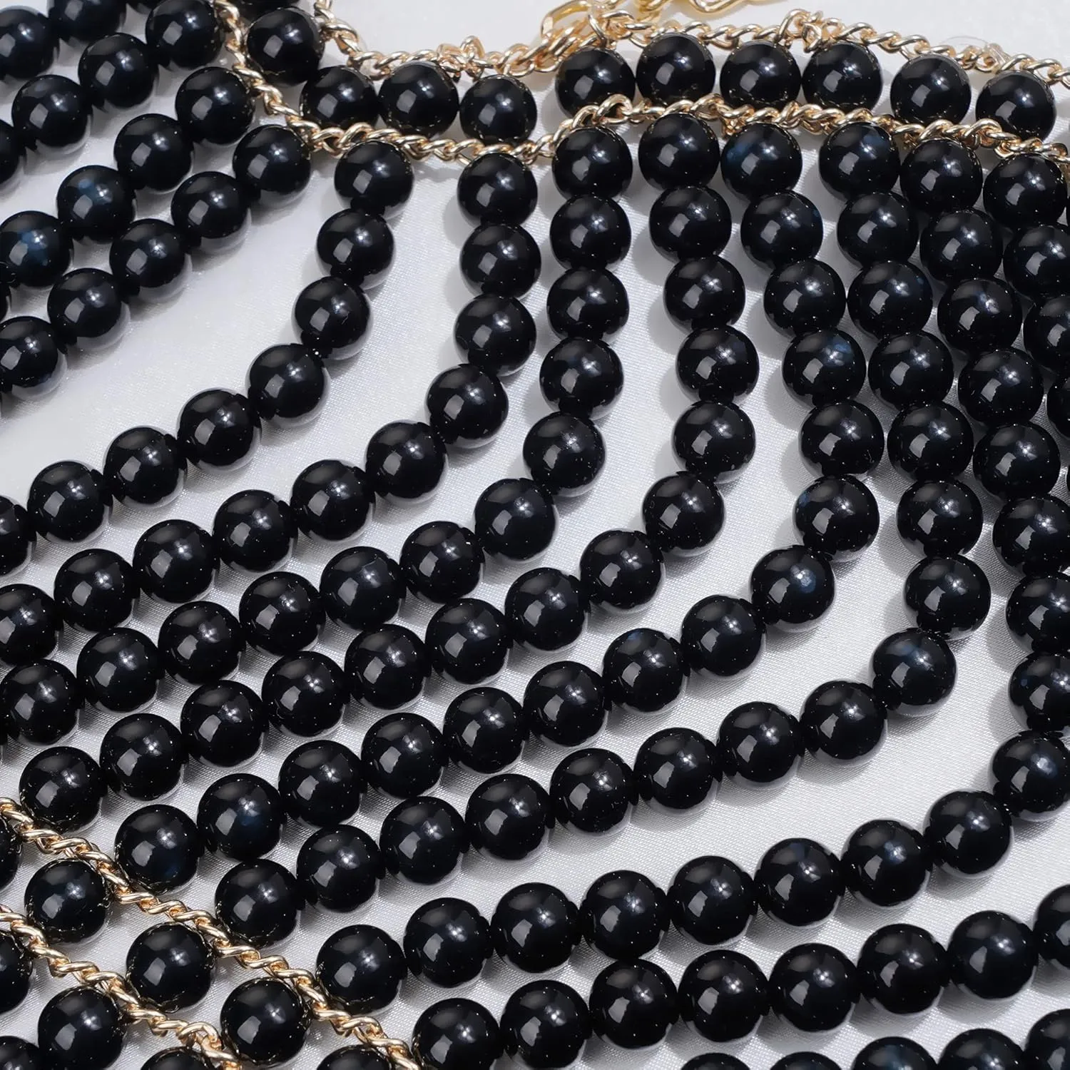 CCbodily Pearl Body Chain Bra - Fashion Shoulder Necklaces Bra Chain Body Jewelry