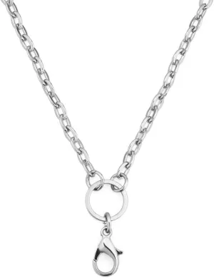 CharmSStory 28 inch Rolo Chain Necklace for Floating Charm Lockets