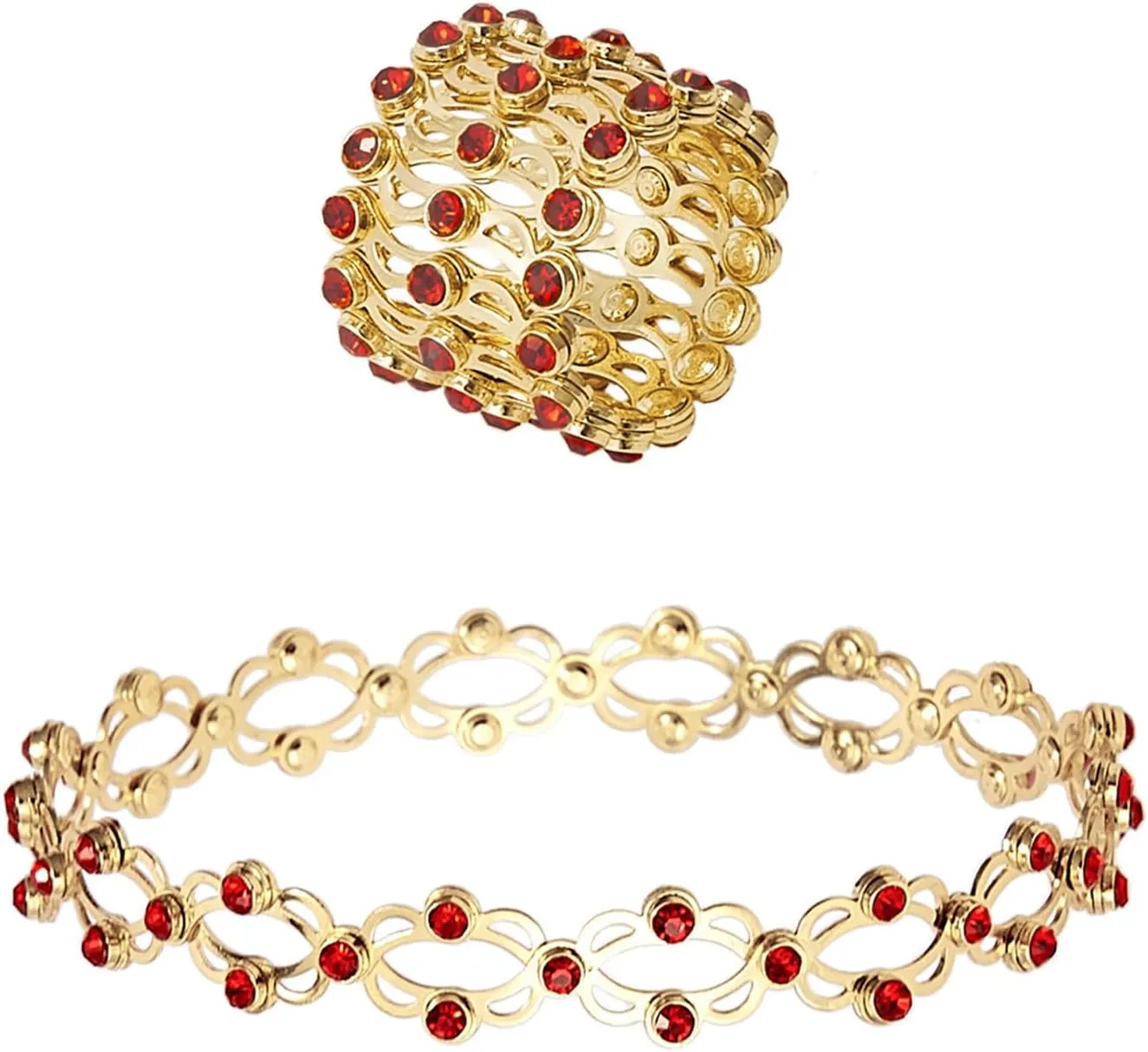 choice of all Expandable Ring Bracelet, Folding Retractable Ring Bracelet, Adjustable Transform Bracelet Ring, Retractable Ring Replacement Bracelet Rose Statement Ring Jewelry Gifts