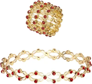 choice of all Expandable Ring Bracelet, Folding Retractable Ring Bracelet, Adjustable Transform Bracelet Ring, Retractable Ring Replacement Bracelet Rose Statement Ring Jewelry Gifts