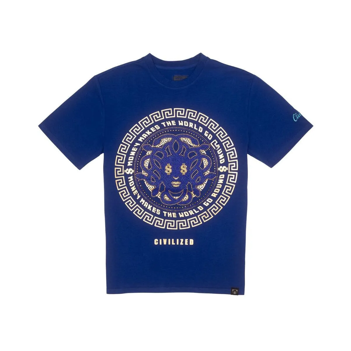 Civilized Moneydusa Royal Blue Tee