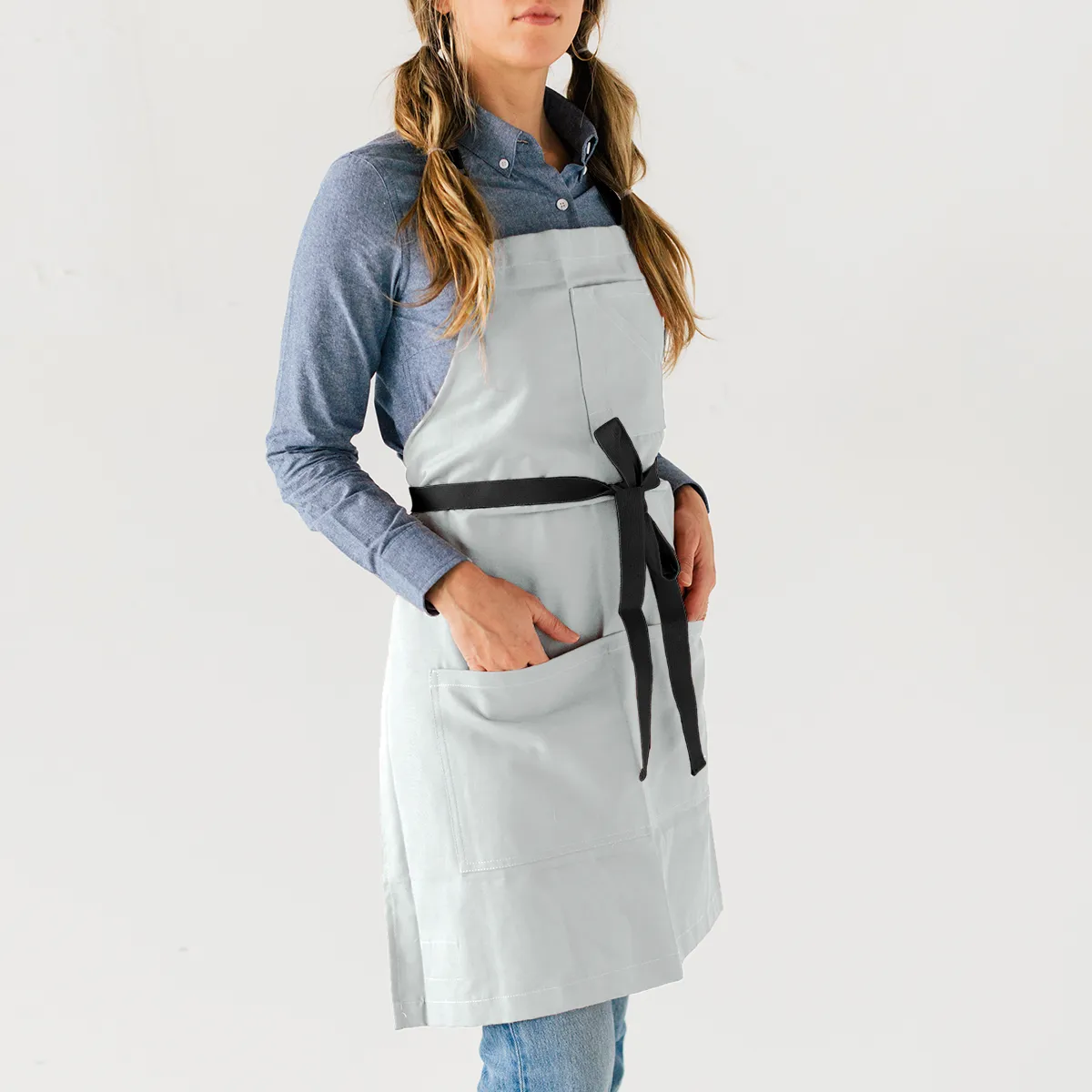 Cloud Canvas Stock Apron