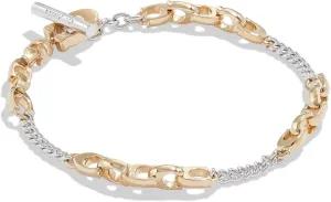 Coach Women's Signature Mixed Chain Bracelet