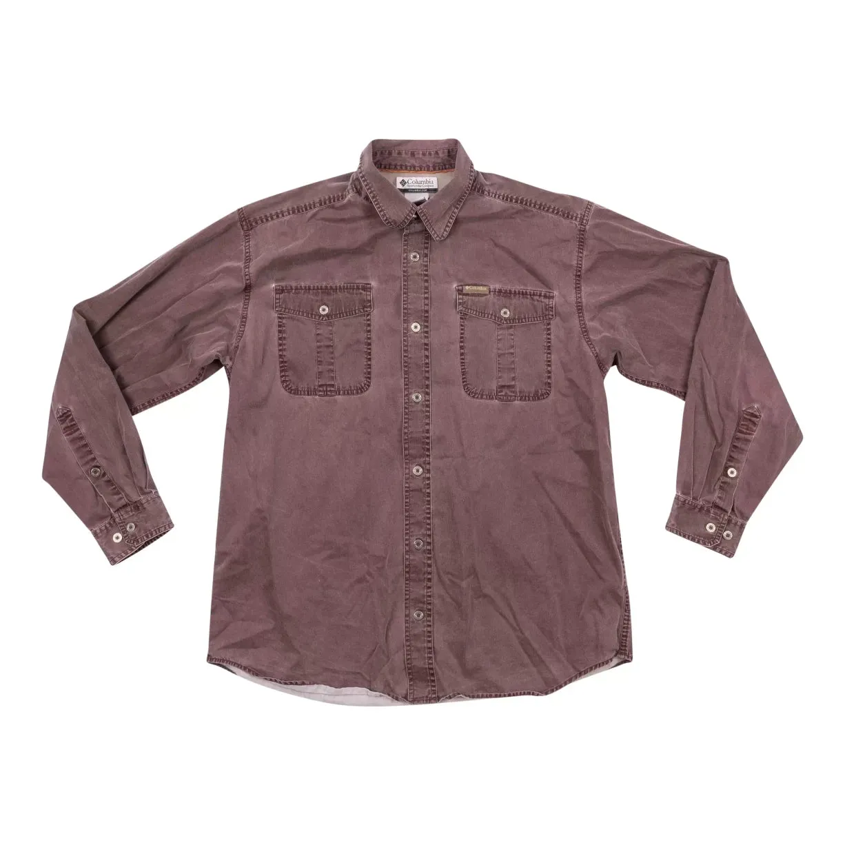 Columbia Button Down Long Sleeve Shirt - Men's