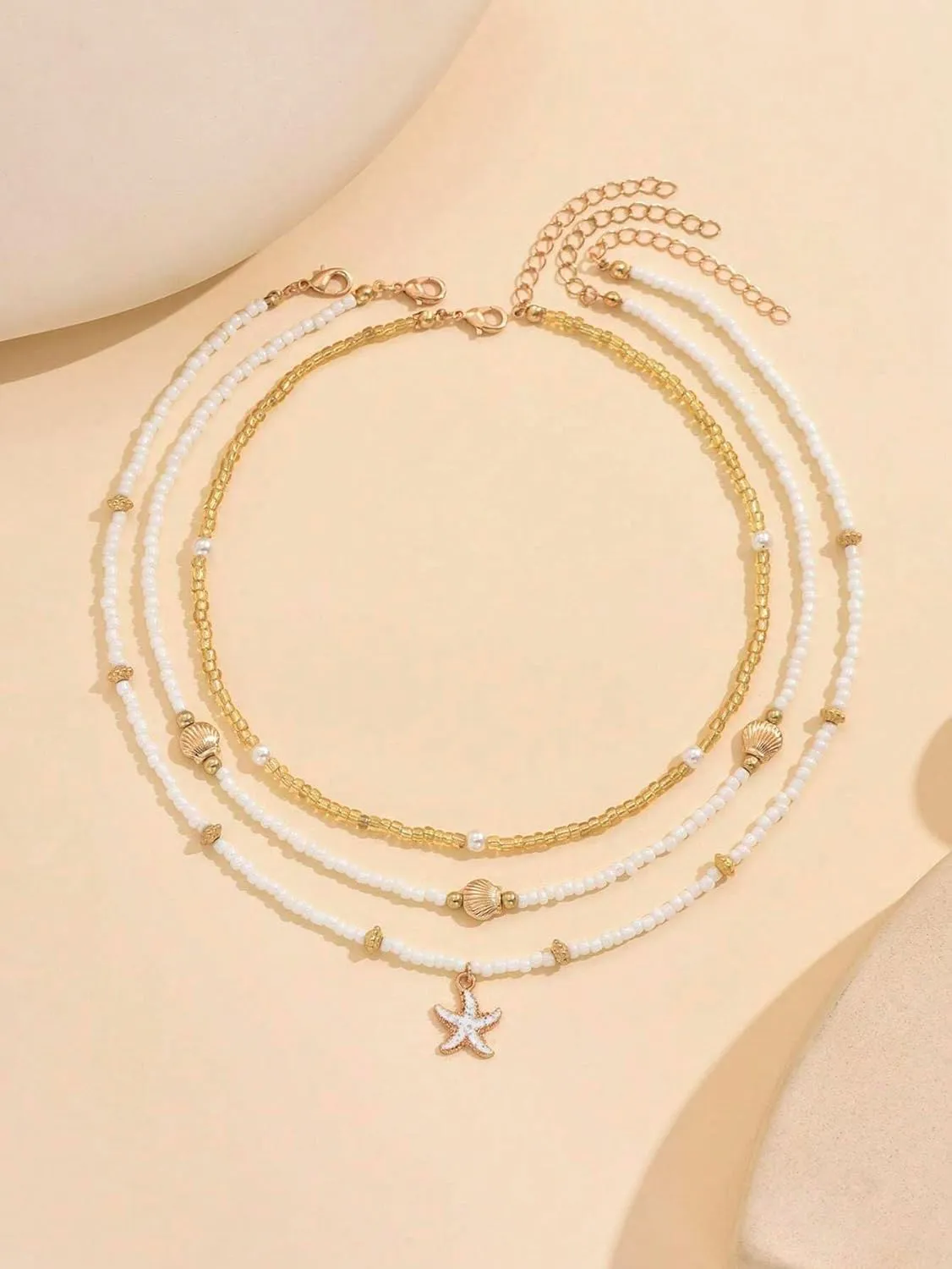 Cowrie shell Surfer Necklaces Beach Handmade Choker Hawaiian Summer Conch Necklace for Women
