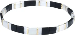 CQUAN CHI Women Tila Bead Bracelet Handmade Friendship Stretch Bracelet New for Summer Jewelry
