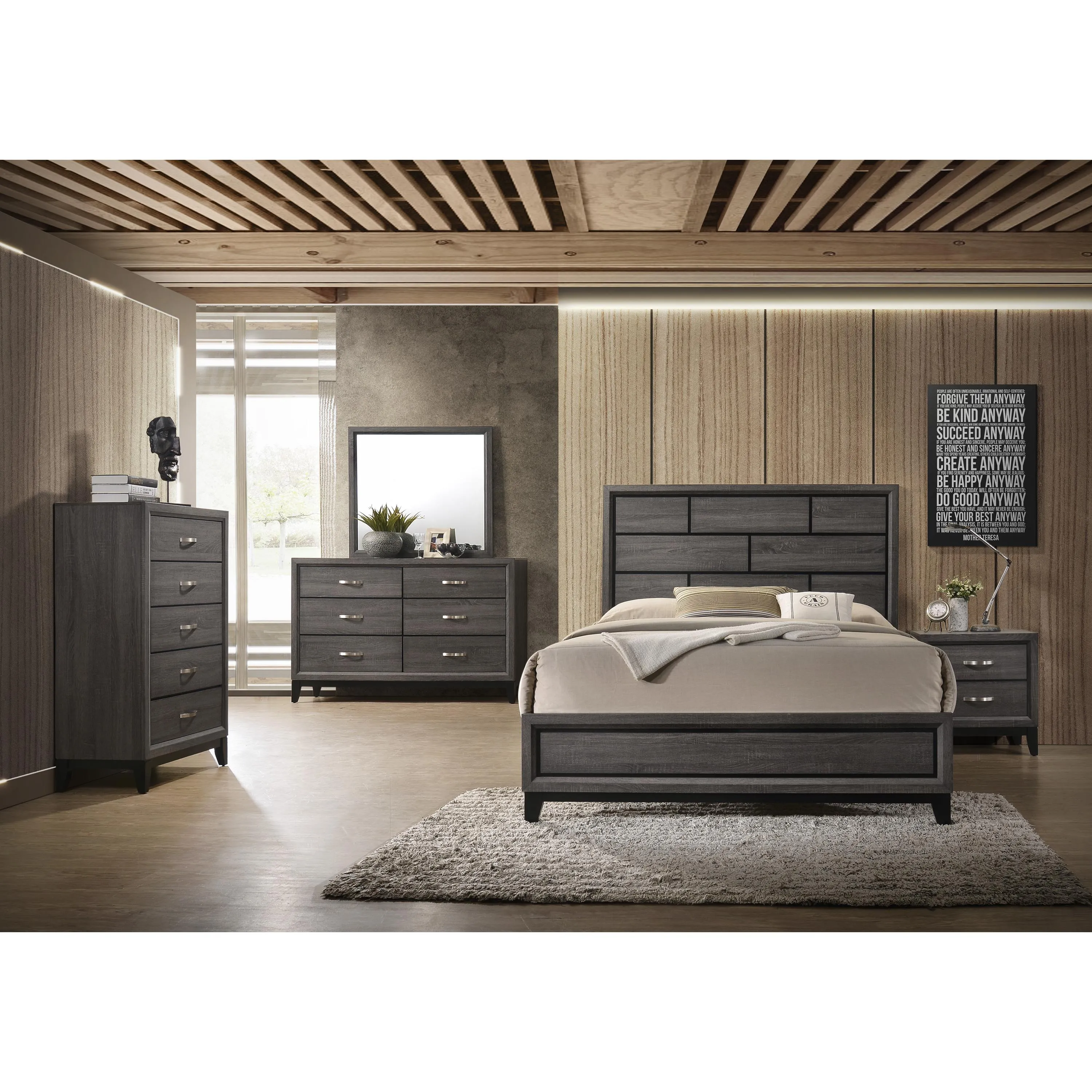 Crown Mark Akerson 6-Drawer Dresser B4620-1