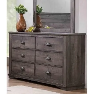 Crown Mark Coralee 6-Drawer Dresser B8100-1