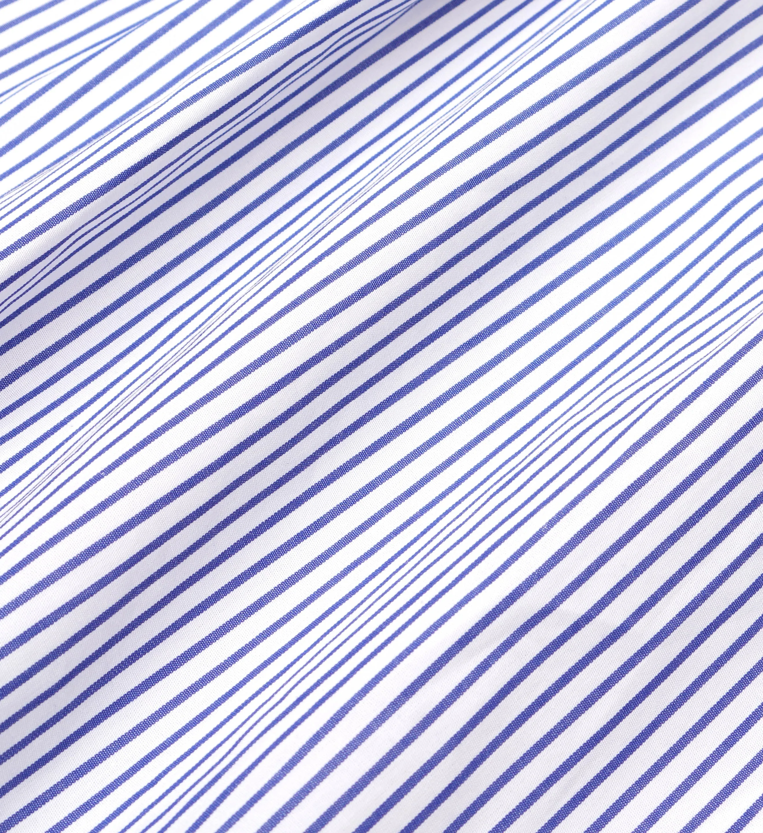 Crown Oversized Utility Shirt - Blue Striped