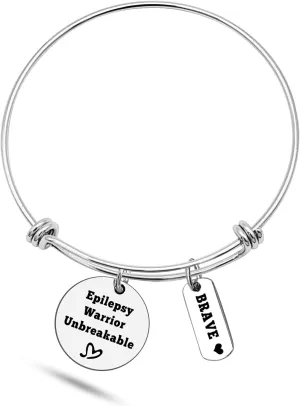 DlaeKua Inspirational Gift for Women Inspirational Bracelet Christian Gifts Friendship Gifts Encouragement Bangle Motivational Quotes Gift Stainless Steel Bracelet Christmas Birthday Gifts for Her