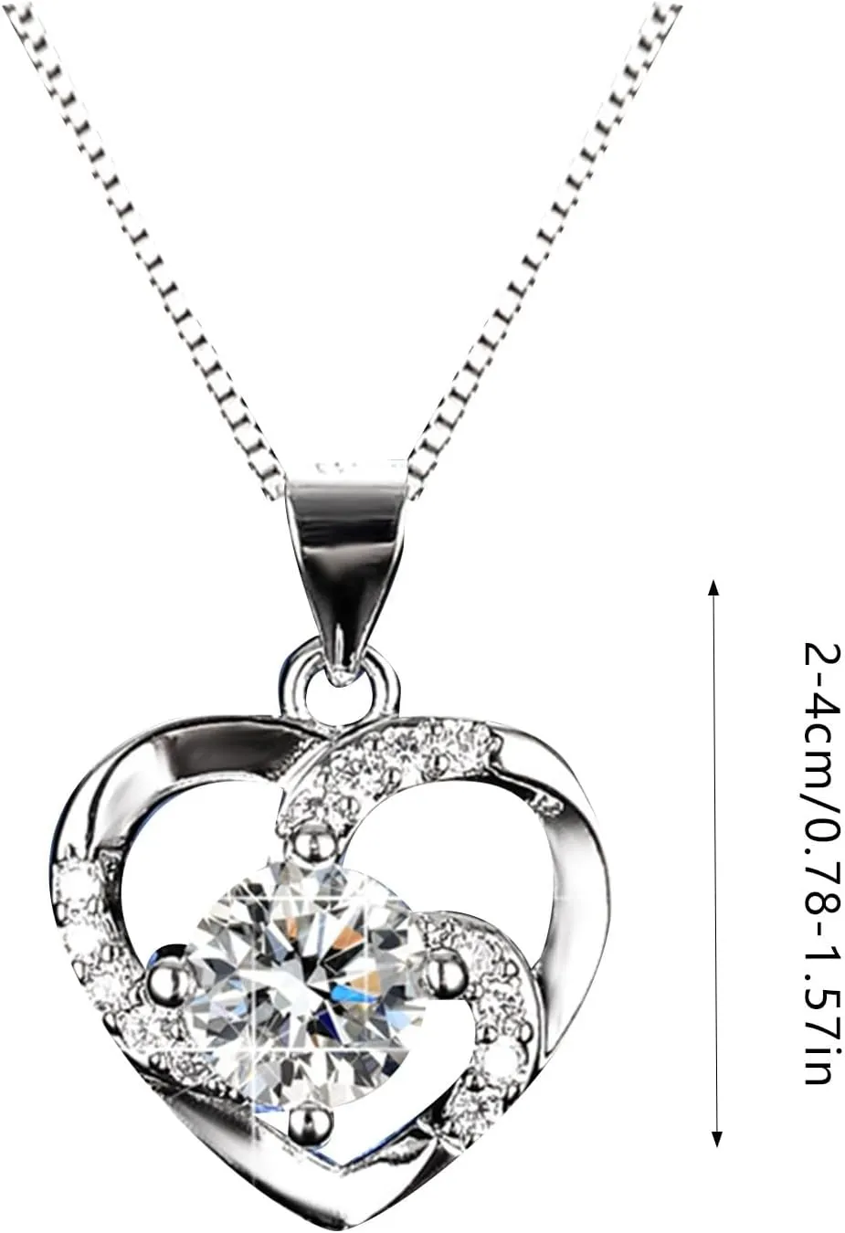 Double Layer Diamond Necklace, Water Drop Pendant, Imitation Pearl Jewelry