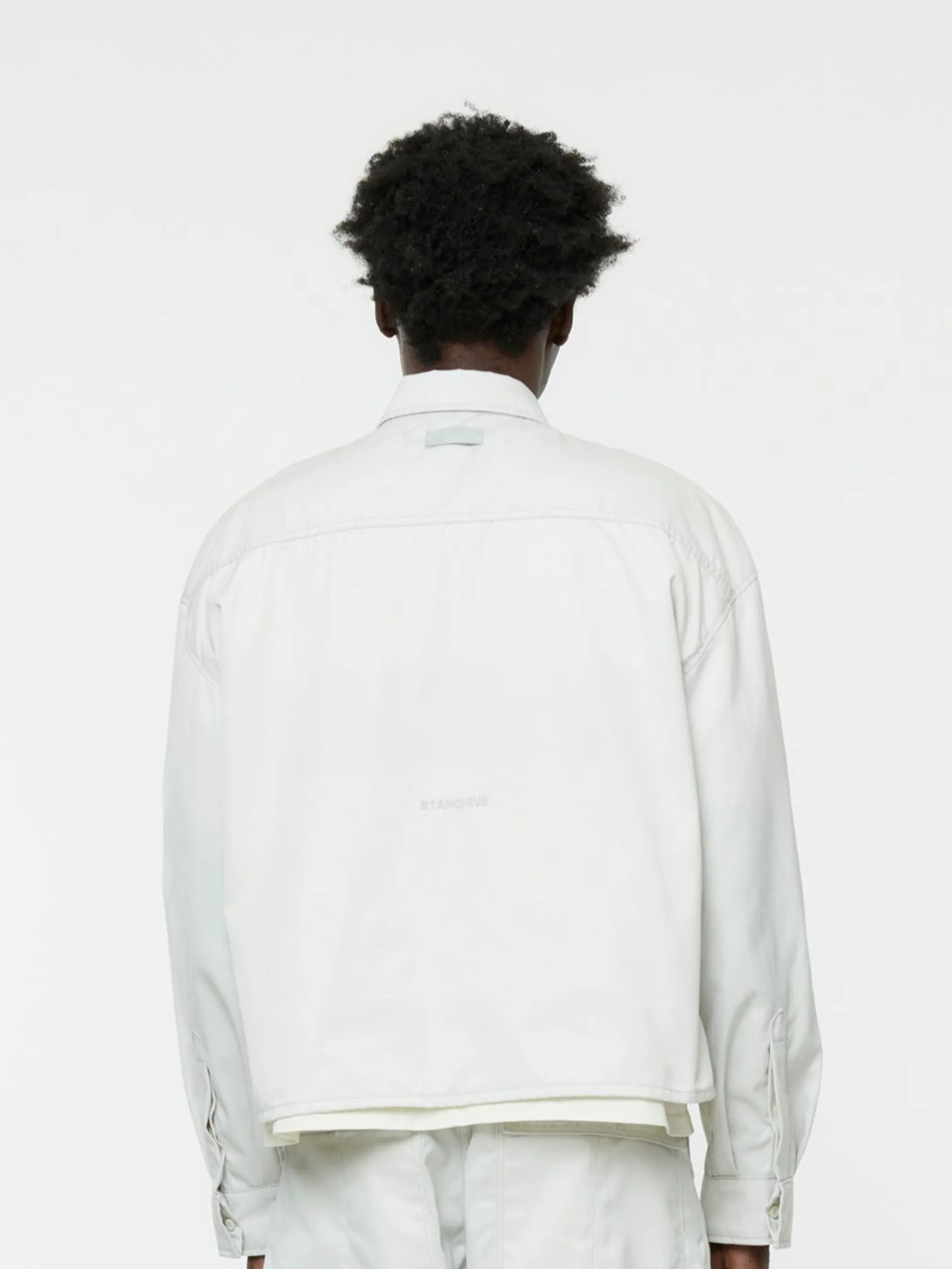 Flap Pocket Shirt (Cool Grey)