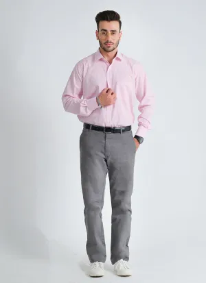 Formal Shirt - Supernova Pink & White Checks