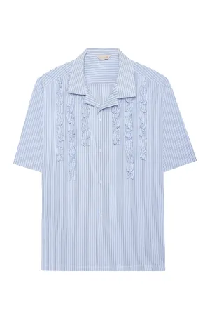 GAGNONLEE RUFFLED CUBAN SHIRT