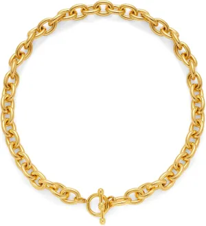Gold Necklaces For Women Chunky Chain Necklace Choker Necklace Fashion Toggle Necklace Jewelry Gift