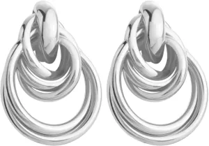 Gold Statement Earrings Large Hoop Thick Chunky 14K Gold Plated Earrings for Women Hypoallergenic Earrings Fashion Jewelry for Women