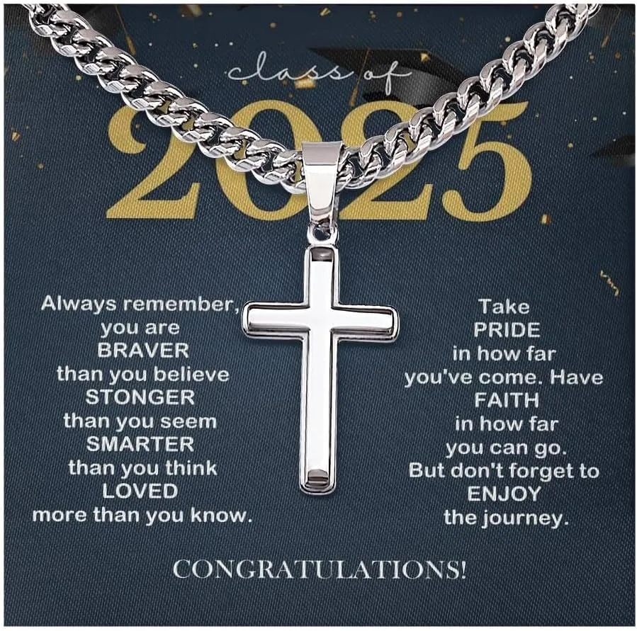 Graduation Present Ideas for Class of 2025 University College High School Necklace Collection Graduation Jewelry Grad Gift Ideas for Her Daughter GrandDaughter Niece