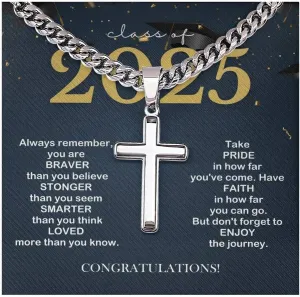 Graduation Present Ideas for Class of 2025 University College High School Necklace Collection Graduation Jewelry Grad Gift Ideas for Her Daughter GrandDaughter Niece