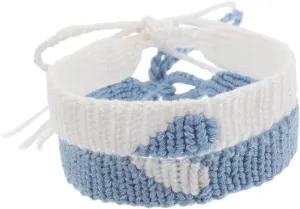 Handwoven Heart Couple Bracelets for Women Men Fashionable Beach Wristband String Jewelry Wear-resistant Braided Friendship Accessory