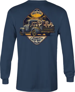 Harvest Truck Dogs Lake Long Sleeve T-Shirt